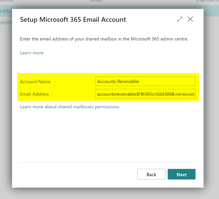 Dynamics 365 Business Central – How to add a Shared Mailbox in the ...
