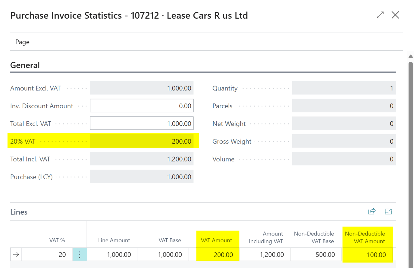 Vat Posting Setup Example VAT Posting Setup