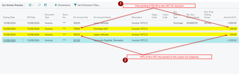 Vat Posting Setup Example VAT Posting Setup