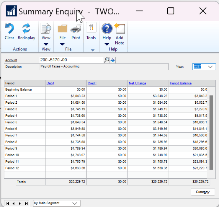 Dynamics GP to Business Central – How to Recreate the GL Summary ...